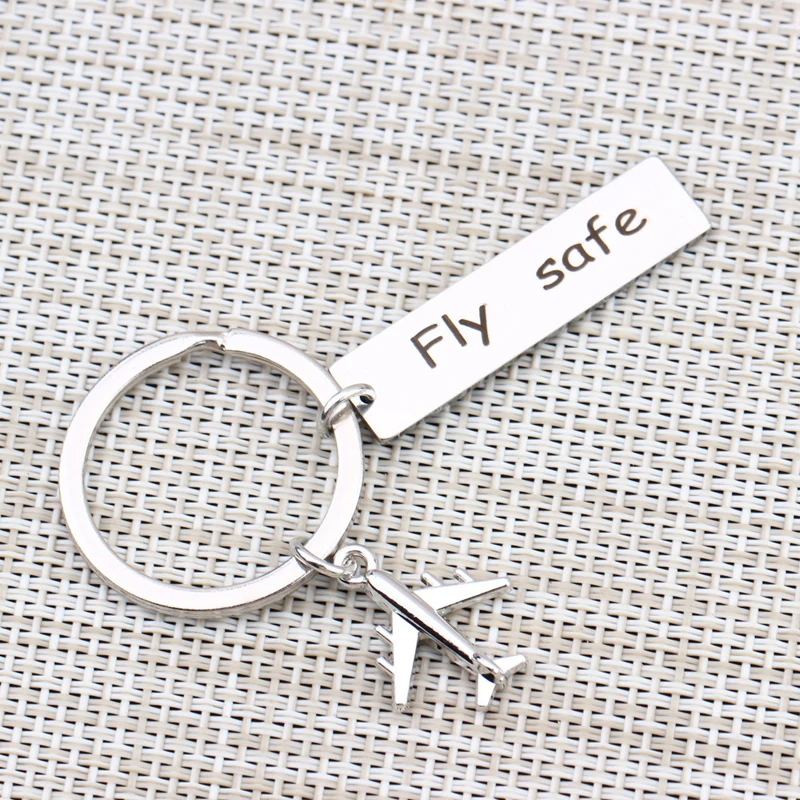 Брелок для ключей Fly Safe ювелирное украшение в виде брелока влюбленных мужа