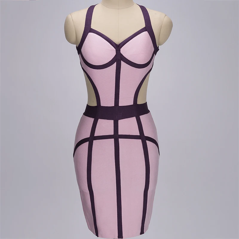 W270 розовые пикантные короткое праздничное платье узоры|dress patterns|party dressesshort party dress