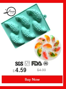 Atekuker 3Pcs/set Pig Bear Lion Frog Dog Cat Elephant Hippo Shape Silicone Mold For Baking Cake Form Silicone Form For Soap Ice