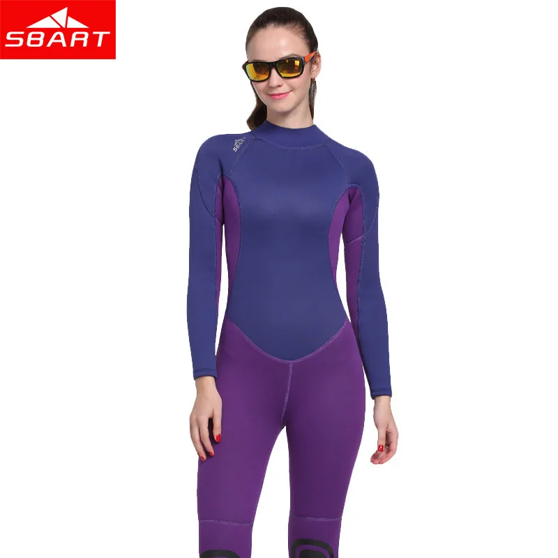 Профессиональный 3 мм неопрена Для женщин теплые Мокрые одежды спорта людей