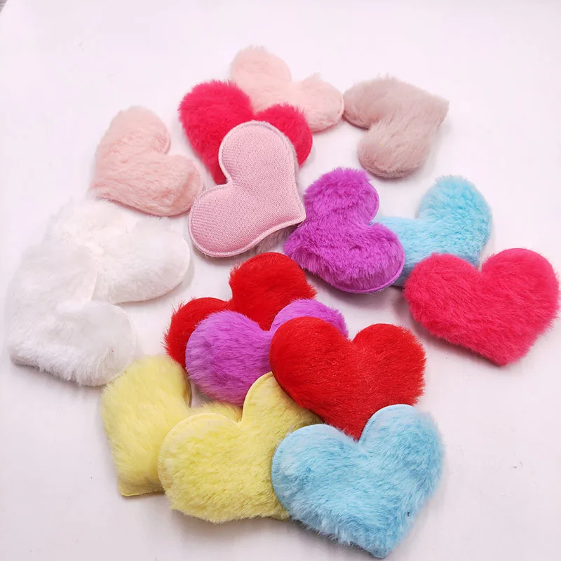 Детская заколка для волос 6 5x4 8 см|padded applique|felt heartspadded felt applique |