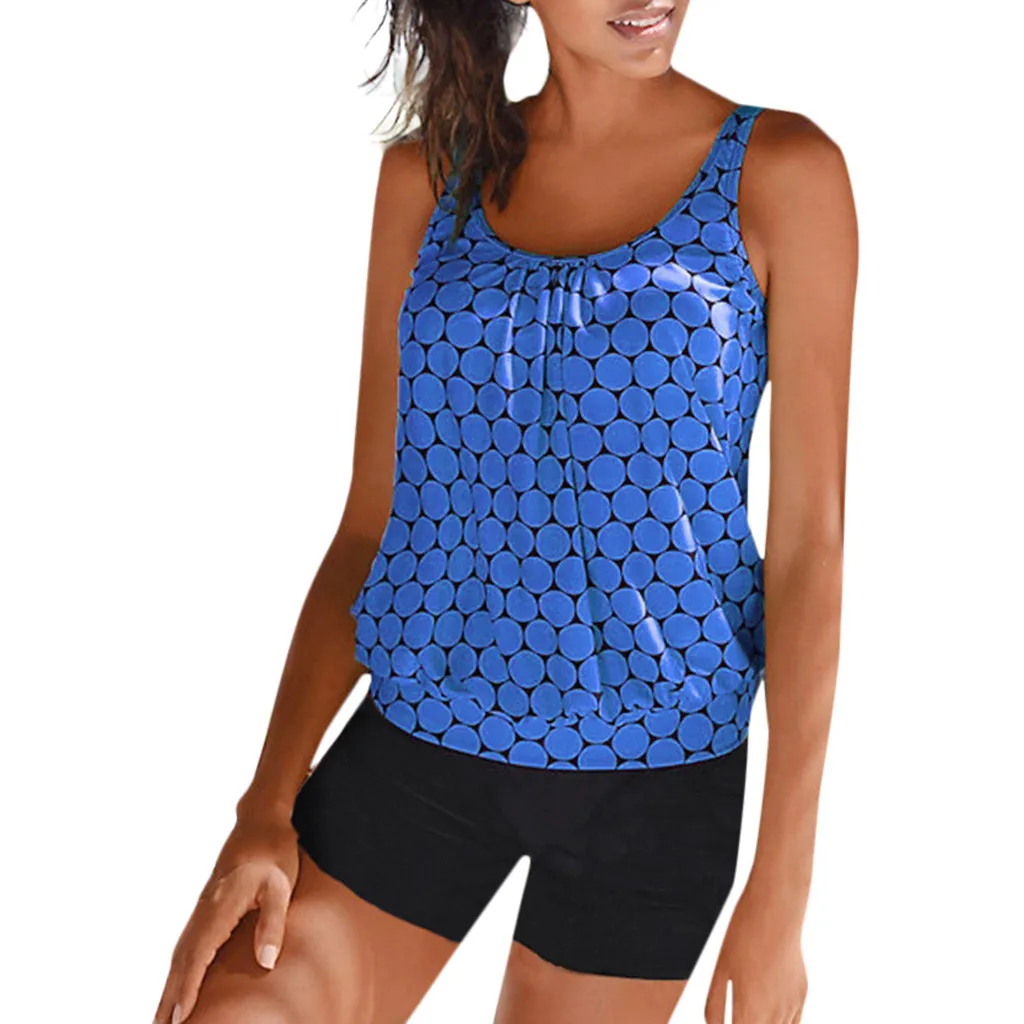 Женский купальный костюм 2019 сексуальный бикини женский плюс размер с принтом