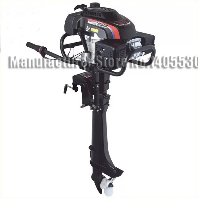 Anqidi 4-тактный 6 HP с воздушным охлаждением лодочный резиновый двигатель для лодки |