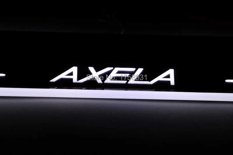 Car pedal pad Flash Door Sills moving scuff led light Panel for the Mazda CX-5 2013-2014 |