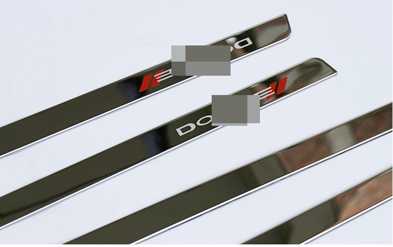 ACCESSORIES DOOR BODY TRIM FOR Dodge Journey JCUV 2009- SIDE DOOR BODY GARNISH MOULDING COVER trim PROTECTION CAR STYLING