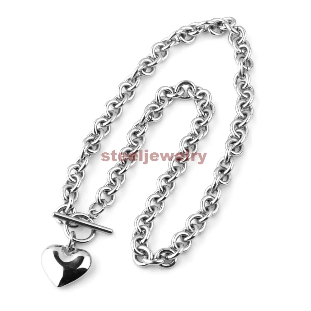 Трендовое Стильное женское ожерелье с подвесками браслет из нержавеющей