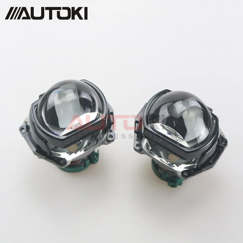 Autoki 2018 Новый 3 0 дюймов hella 5 квадратная линза HID Биксеноновая фара проектор