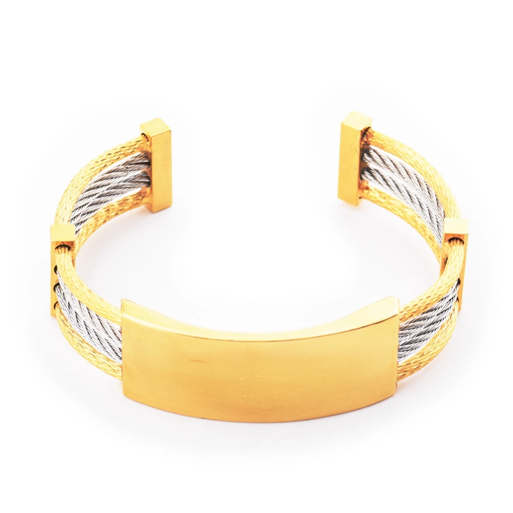 2017 goofan хип-хоп модные Медный провод-стали и браслет 20 см личности Интимные