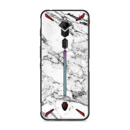 Чехол с принтом под дерево и камень для Nubia Red magic 3, Мягкая силиконовая задняя накладка из ТПУ, чехол для Nubia Redmagic 3, чехол для телефона s shell coque - Цвет: A8