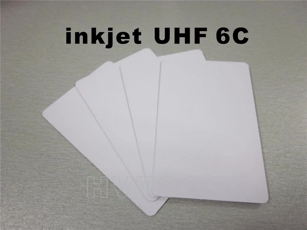 100pcs High quality inkjet printable UHF H3 Gen2 PVC Rfid Smart inkjet Card