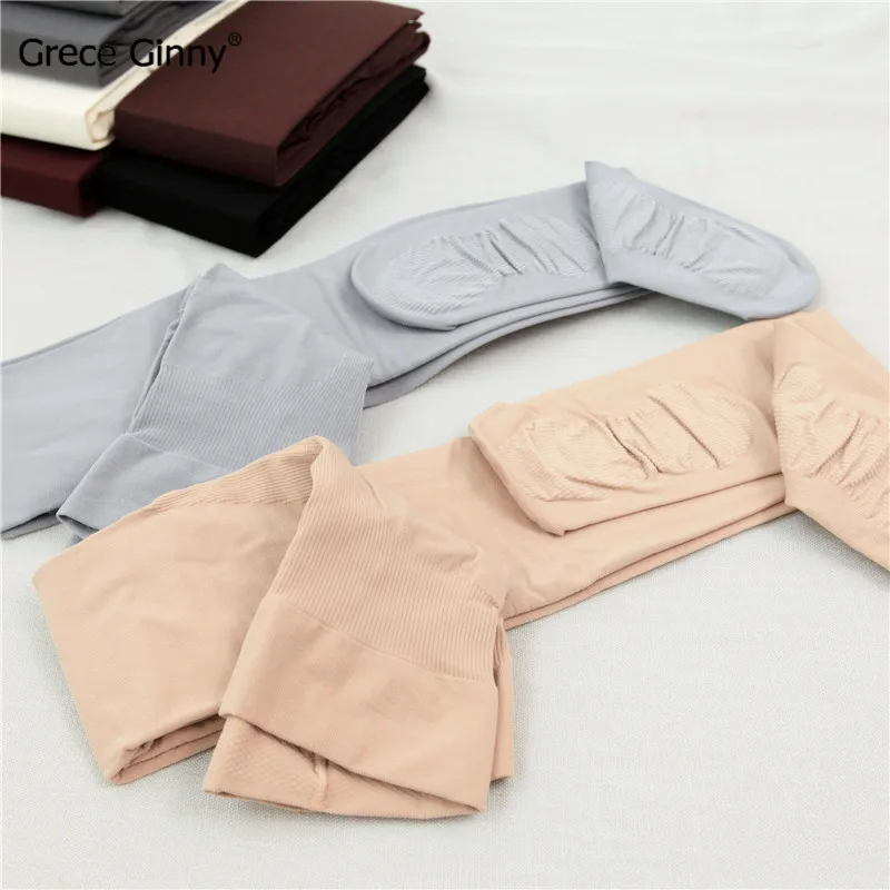 Осенне зимние тонкие Нескользящие плотные колготки с микро давлением носки