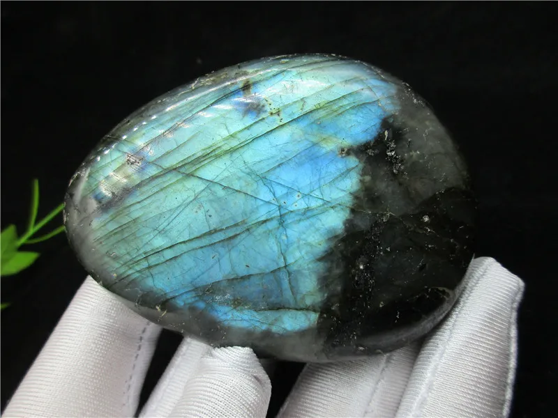 100% Natural Blue Labradorite Quartz Crystal Stone Rough Polished from Madagascar Works of art For Lover Home decoration | Дом и сад