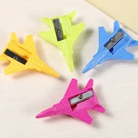 18pcs cute mini cartoon shape novelty pencil sharpener school supplies 8 designs guitarcat aircraft animal dolphinapple