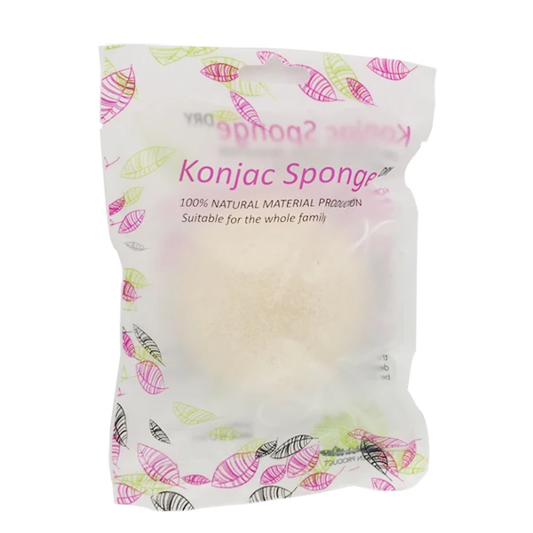White 6 шт./партия конжаковый порошок Губка для мытья тела косметический спонж Eponge спонж Конняку очиститель лица инструмент для ухода за кожей влажное использование - Цвет: White