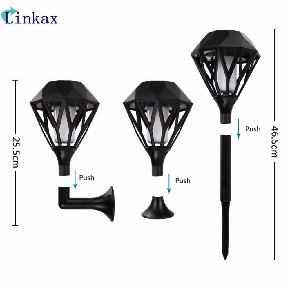 96 шт. светодиодный садосветильник фонарь на солнечной батарее IP65|Светодиодные