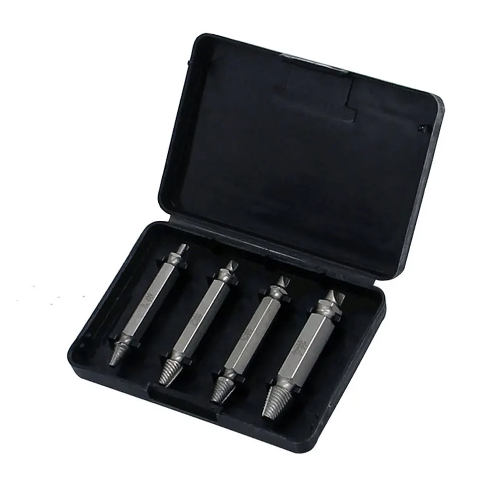 4 шт. сверло для извлечения сломанной стали поврежденных болтов|broken bolt remover|damaged