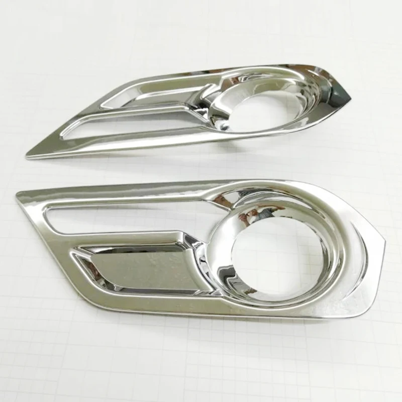 ABS Chrome Fit For Isuzu MU-X 2015 2016 car accessories styling Car front fog lamps foglight Cover Trim | Автомобили и мотоциклы