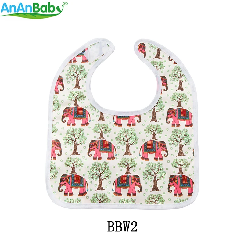 Новое поступление! Детские нагрудники Ananbaby водонепроницаемые с милым рисунком 3