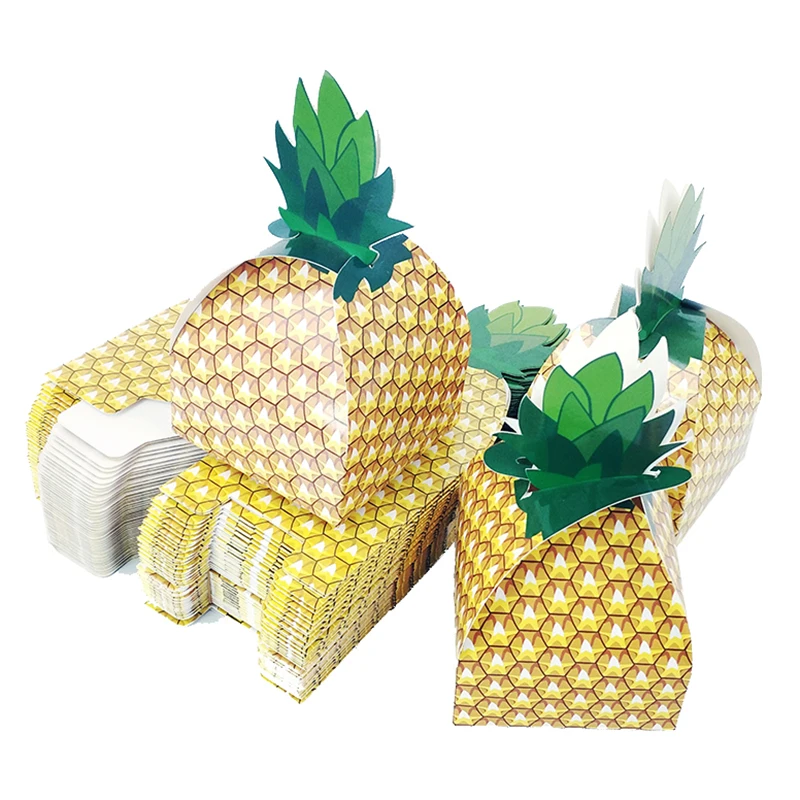 50 шт тропические фрукты ананас конфеты коробки свадебные сувениры и подарки
