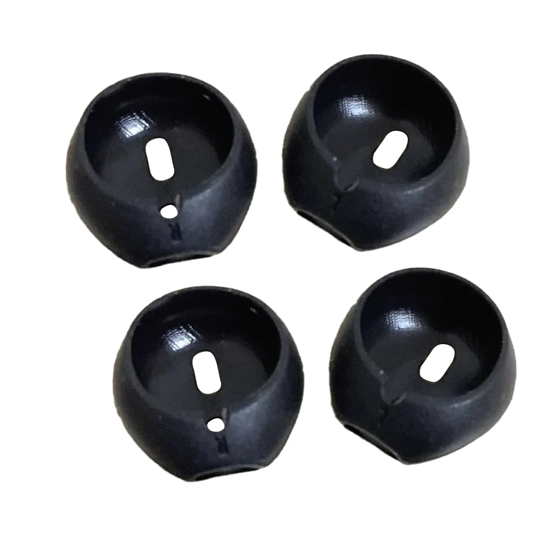 Черные Мягкие силиконовые насадки для наушников 8 шт. iPhone 7 7plus X XR air pods амбушюры