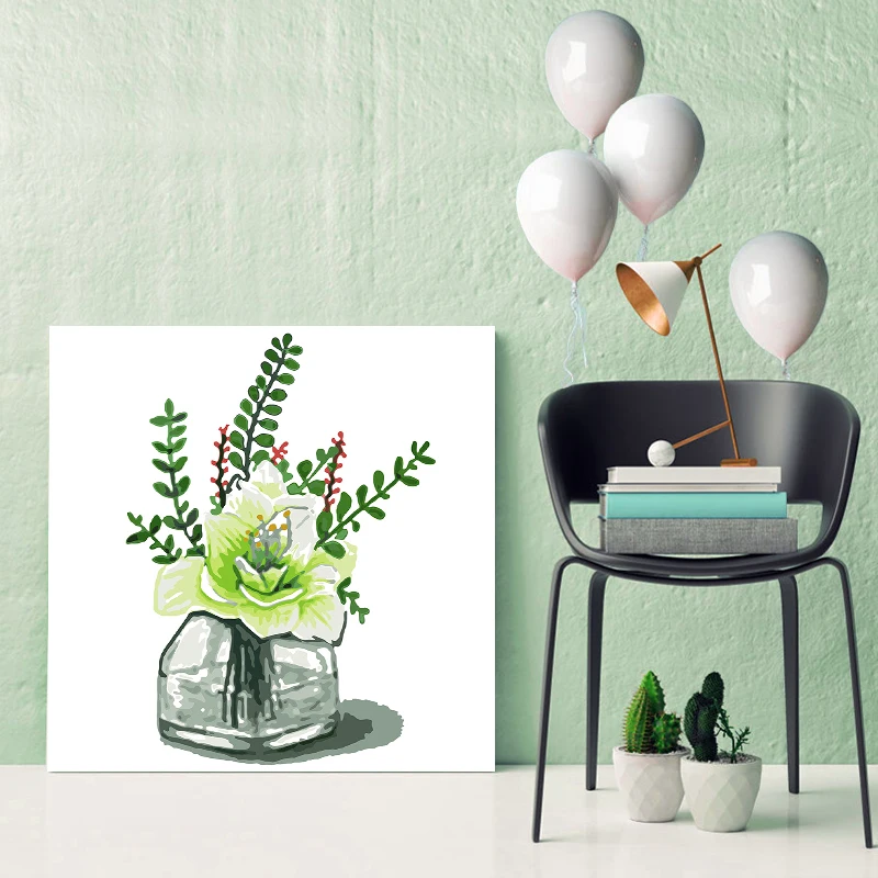 Рисуй по номеру wall art живописи номерам Искусство Пейзаж гостиная фон стены закат