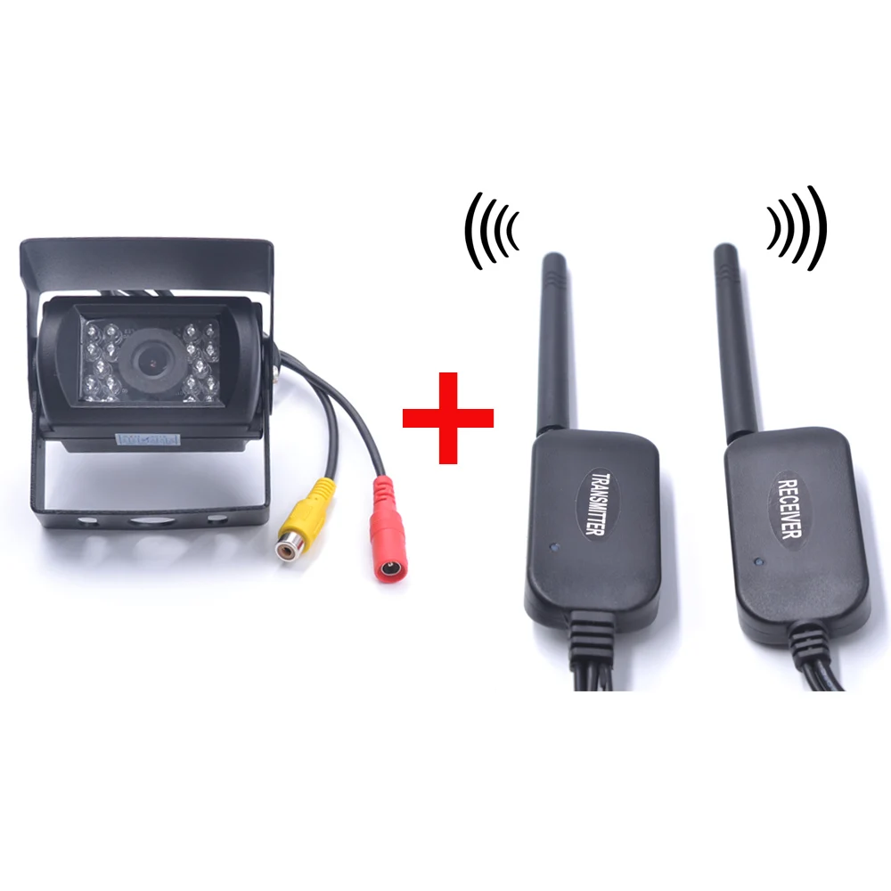 Автомобильная беспроводная камера заднего вида ночного видения RAC-интерфейс