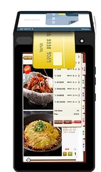 

Restaurant Dual lcd Android 3G NFC QR Code RFID GPRS Touch Screen WiFi BluetoothTF card payment POS Terminal