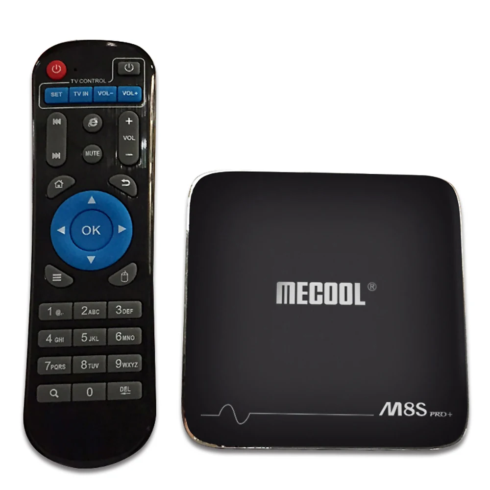 ТВ-приставка MECOOL M8S PRO Plus Android 7 1 2 Гб ОЗУ 16 ПЗУ Amlogic S905X wifi H.265 4K Smart Mini PC телеприставка