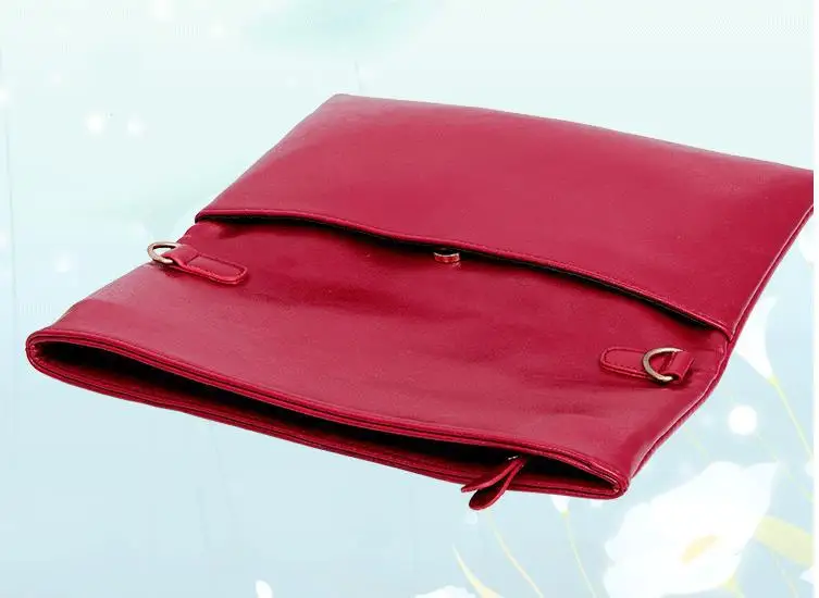 Women PU Leather Bags 2014 New Fashion Day Clutches Folded Envelope Shoulder High Quality Evening Free Shipping | Багаж и сумки
