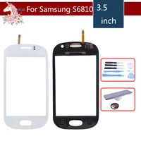 10pcslot 3 5 for samsung galaxy fame s6810 s6812 touch screen sensor display digitizer glass replacement