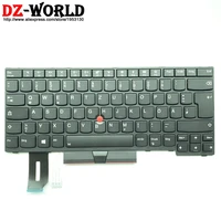 new original gr de german backlit keyboard for lenovo thinkpad e480 e490 t480s l480 t490 t495 l380 l390 yoga l490 p43s laptop