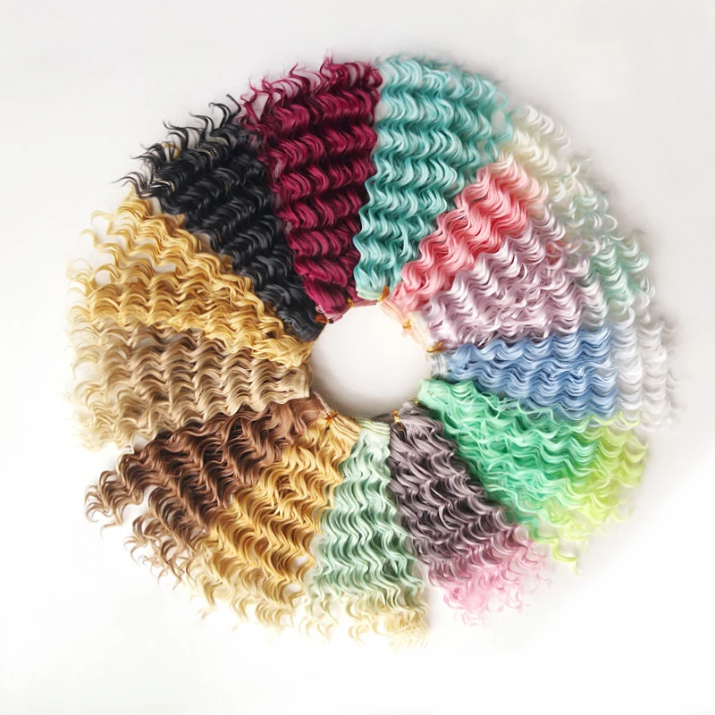 волосы трессы для кукол Высокое качество 20*100 см высокая температура