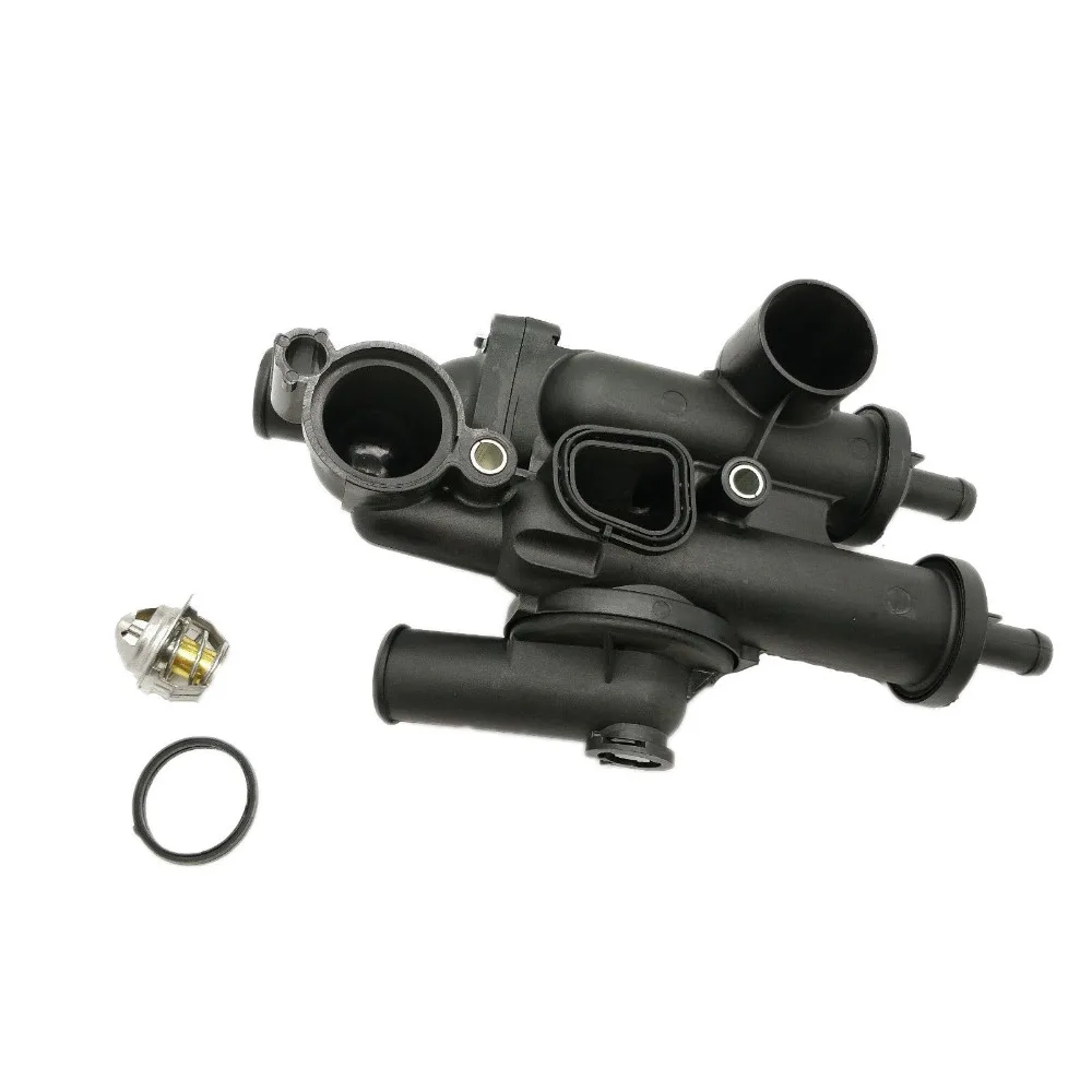 Водяной выход + корпус термостата для Chrysler Sebring Dodge Avenger Caliber Journey Jeep Compass (MK49)