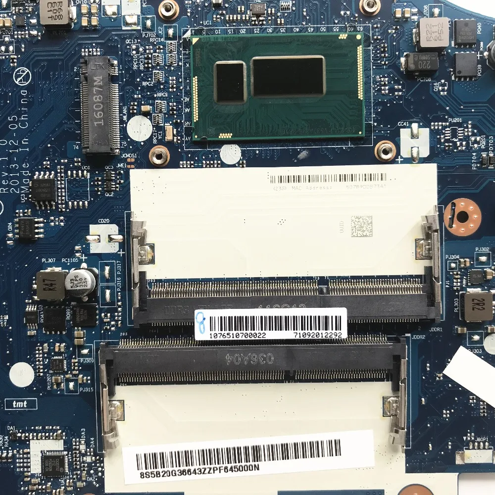 Новая материнская плата 5B20G36643 для ноутбука Lenovo NM A271 W8P системная HD 8500M 2 Гб
