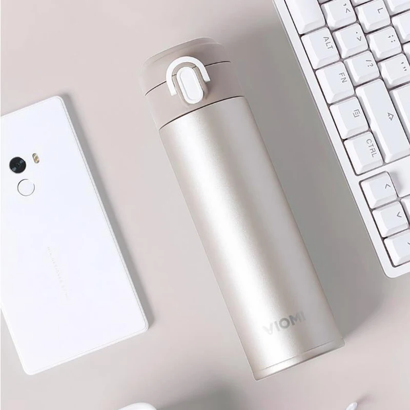 Оригинальный Xiaomi VIOMI Портативный вакуумный термос чашка 300 мл Легкий сплав