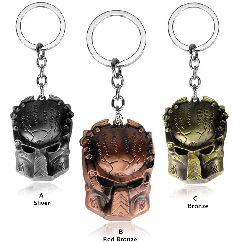 

Брелок для ключей с маской хищника 10 шт./лот экшн-модель хищника кукла подвеска фигурка брелок AVP игрушки оптом