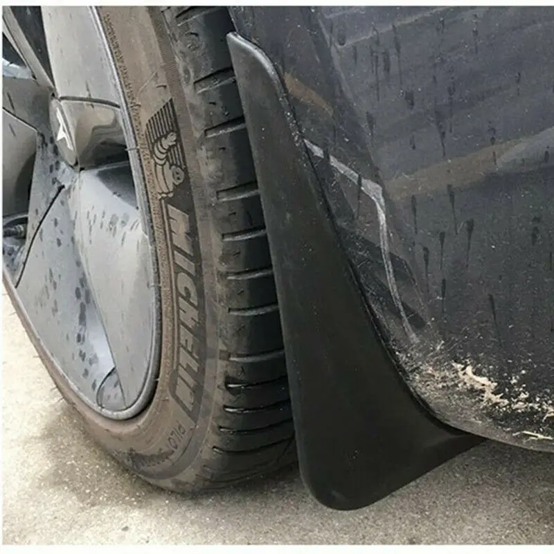 4 шт. Автомобильные Брызговики брызговик крыло для Tesla модель 3- брызговики брызговик крыло автомобильные аксессуары