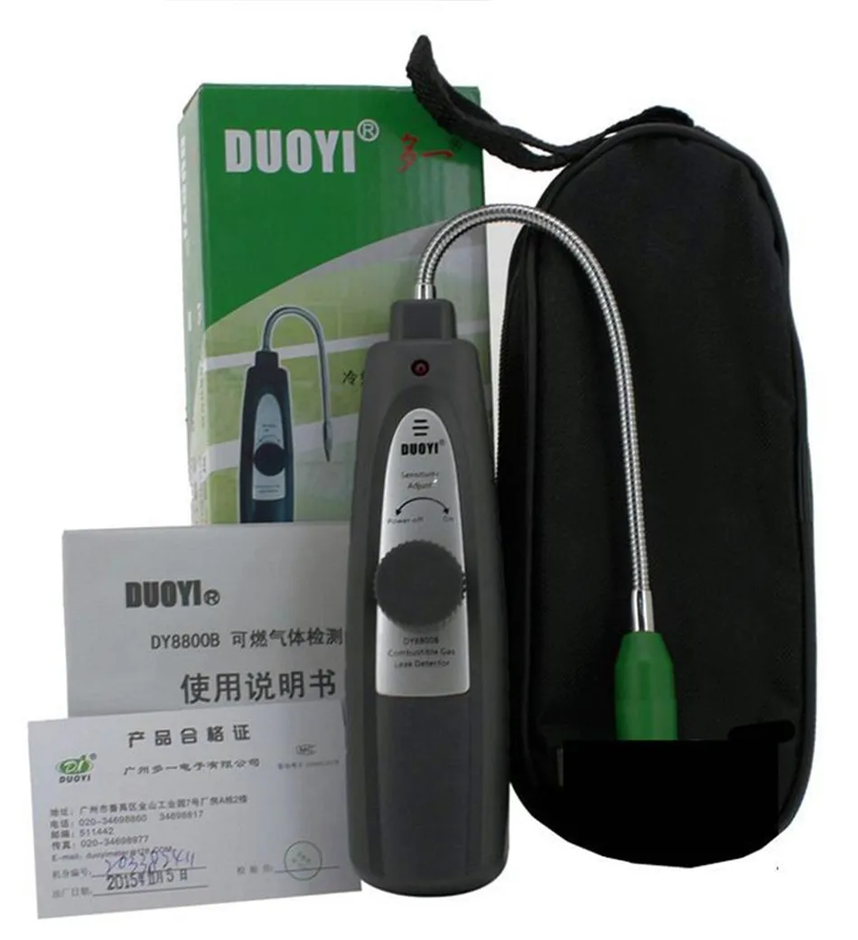 Портативный горючих детектор утечки газа цена для Метан Алкоголь аммиака