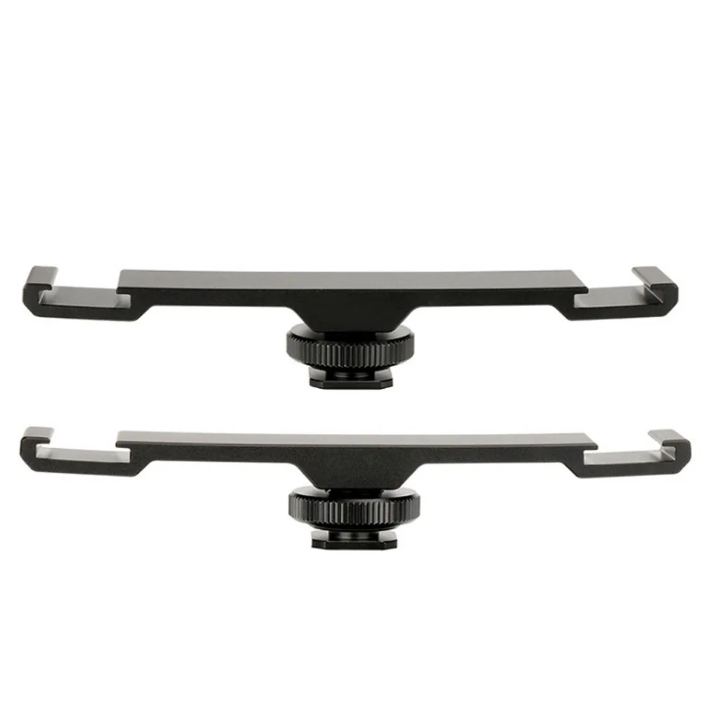 Удлинитель с креплением Горячий башмак 1 2 дюйма двойной кронштейн для DSLR камер