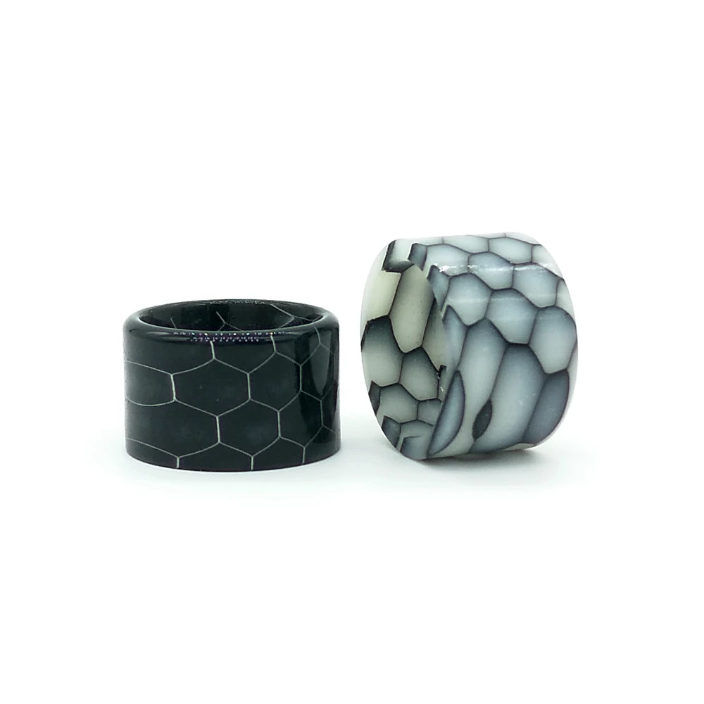 

Wide Bore Snake Skin Resin Drip Tip Fit for SMOK TFV8 Baby V2 Tank / TFV16 / Stick v9 max tank kit Drip tip mouthpiece cap