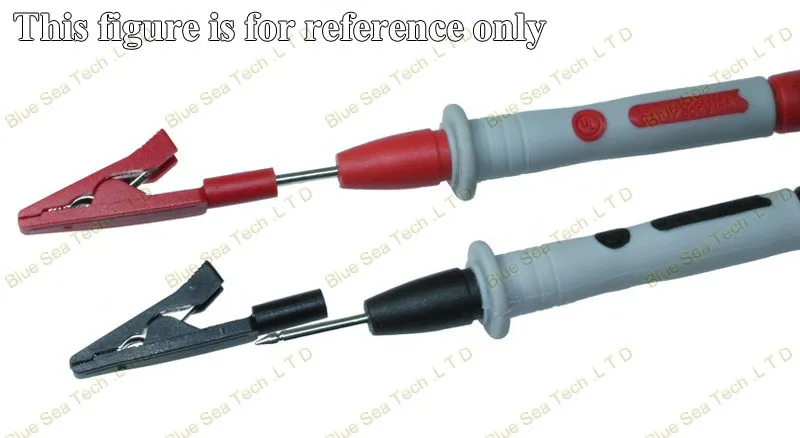 Зажим типа крокодил 41 мм с 2 банановым гнездом латунное Никелированное покрытие +