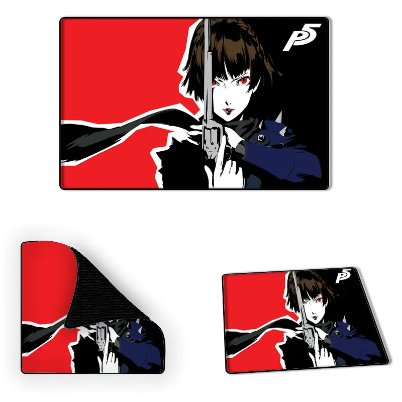 Mairuige Persona 5 игровой коврик для мыши Makoto Niijima красота Аниме Девушки с принтом 250x290x2