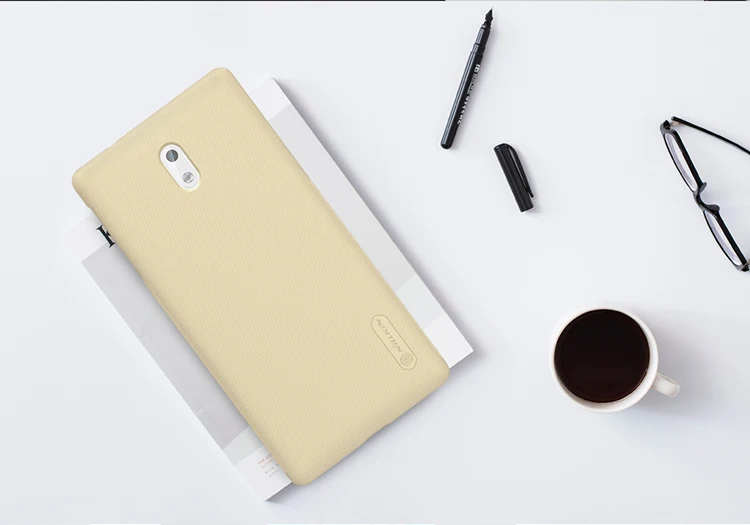 Для nokia 3 чехол Nillkin матовый экран телефона для Nokia + NILLKIN Экран протектор |