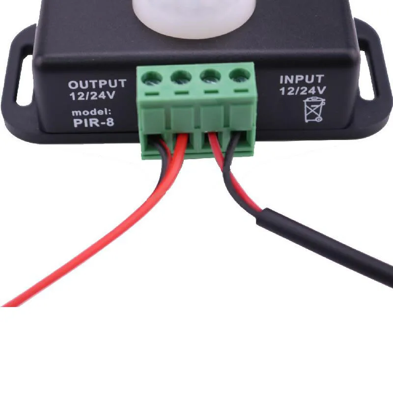 Мини датчик движения PIR детекторы переключатели для светодиодной ленты 6A 12 в 24 В