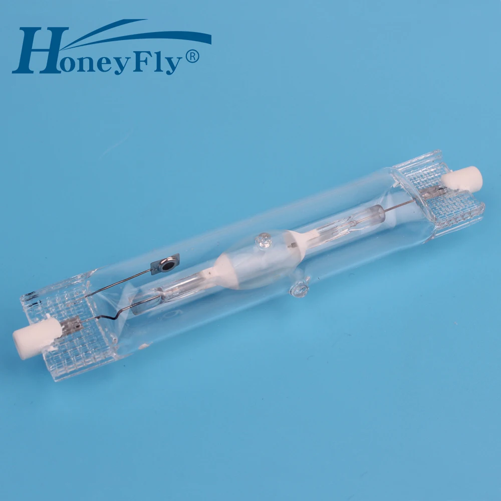 

HoneyFly Metal Halide Lamp 220V 70W 150W White/Warm White R7S Double Ended Metal Halogen Lamp Filament Flood Lights Quartz Tube