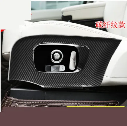 

For Land Rover Discovery 5 2017 Car Styling ABS Chrome Car Seat Side Cover Frame Trim Accessories Set of 2pcs