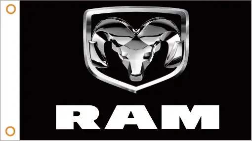 Автомобильный флаг индивидуальный автомобильный баннер RAM 3x5 футов 100%