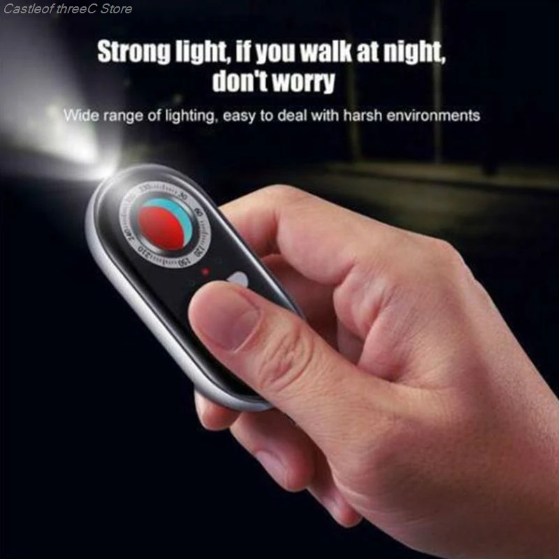 

Multifunctional Infrared Detector Anti-Spy Hidden Camera Detector Infrared Anti-lost Anti-theft Alarm System Sensing Device