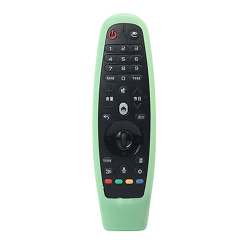 fluorescent green 1 шт. LG Smart tv AN-MR600 чехол для пульта дистанционного управления силиконовый чехол-протектор для LG MR650 tv для LG MR600 защита от пыли водонепроницаемый - Цвет: fluorescent green