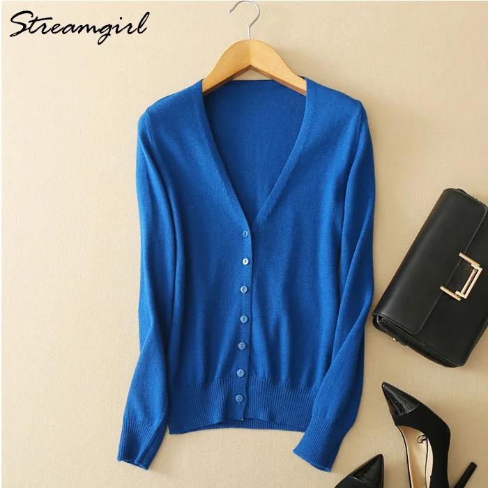 Jeans Blue Женский кашемировый кардиган, Женский вязаный кардиган с длинным рукавом, женские кардиганы, короткие женские кардиганы размера плюс, женский кардиган большого размера - Цвет: Jeans Blue